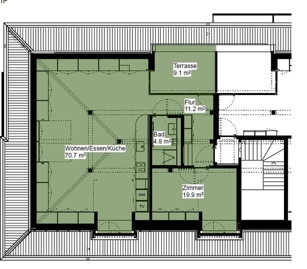 Charmante frisch sanierte Wohnung im Herzen der Stadt Winterthur 6