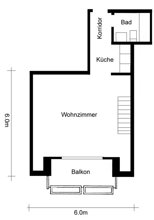 Dach-Maisonette-Wohnung in Zürich-Oerlikon 8