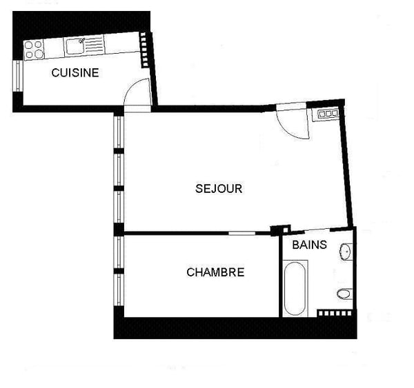 Bel appartement en plein coeur de la Vieille-Ville 2