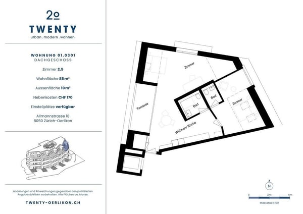 Neubauprojekt TWENTY: Urbanes Leben. Modernes Zuhause 11