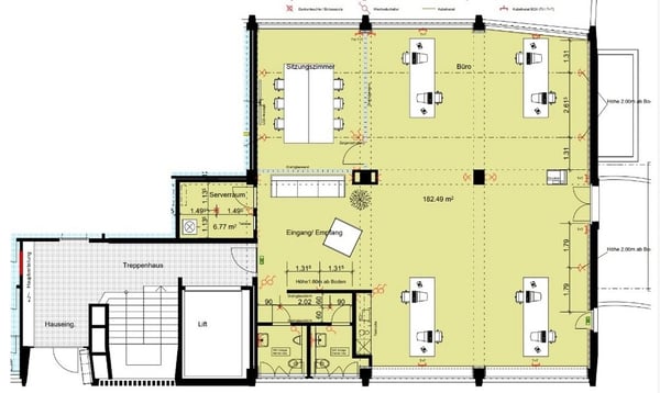 Büroräumlichkeit an bester Lage in 8004 Zürich 8