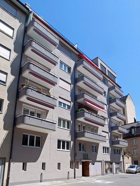 Mitten in der Stadt Zürich, Aussenabstellplatz 2