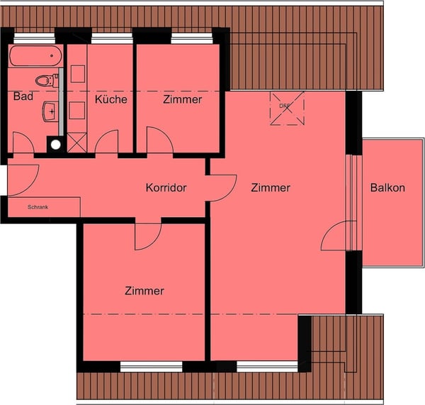 Moderne Wohnung mit Sicht auf den Zürichsee 2