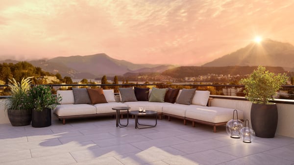 Rooftop Living mit traumhafter See- und Bergsicht 1