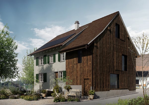 Sanierungsjuwel: Doppelhaus mit Gartenoase 1