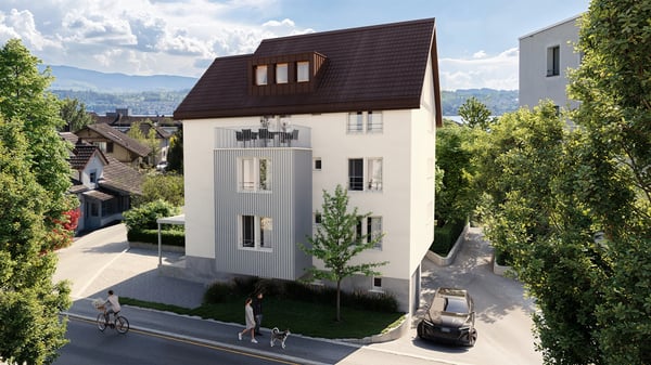 Neubau 1.5-Zi-Dachmaisonette 3