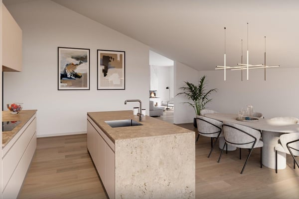 Neubauprojekt 'PRISMA7' - 1.5 Zimmer-Dachwohnung 3