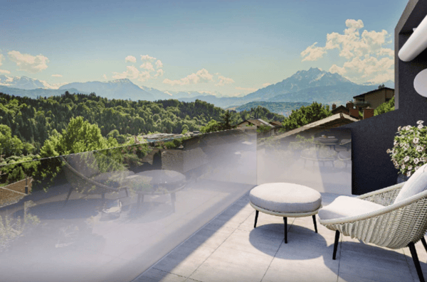 Neubauprojekt 'PRISMA7' - 1.5 Zimmer-Dachwohnung 1