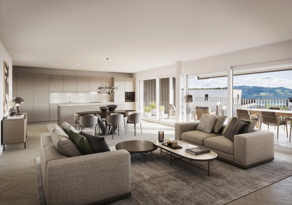 Maisonette-Wohnung mit Seesicht 2