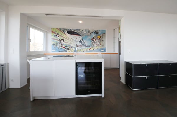 Liebhaberobjekt - 5 1/2-Zimmer-Wohnung mit Terrasse und Weitsicht über Zürich, See und Berger 4