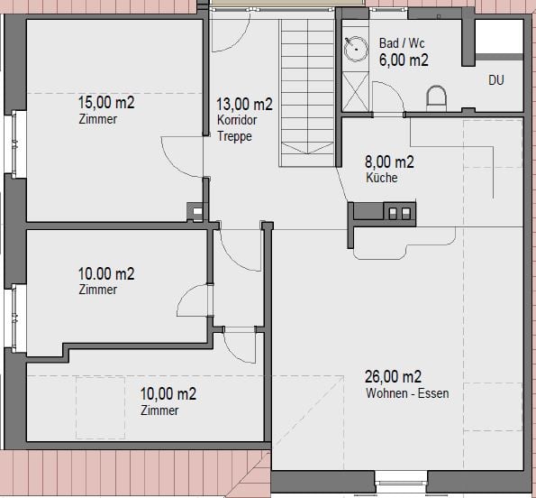 Dachwohnung mit Charme 13