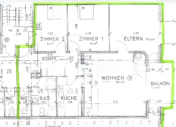 Moderne Dachwohnung an zentraler & ruhiger Lage 9