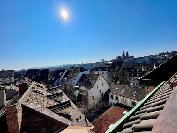 Aussicht über Basel! Moderne 3.5-Zimmer-Maisonette-Dachwohnung 58m2 6