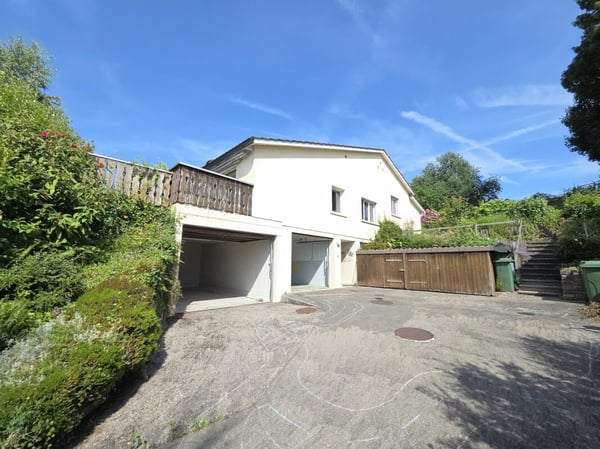 Zu verkaufen freistehendes 1½ Zi.-EFH mit grosszügigem Umschwung und Blick auf den Säntis /2 Gehminuten bis ÖV ! 3