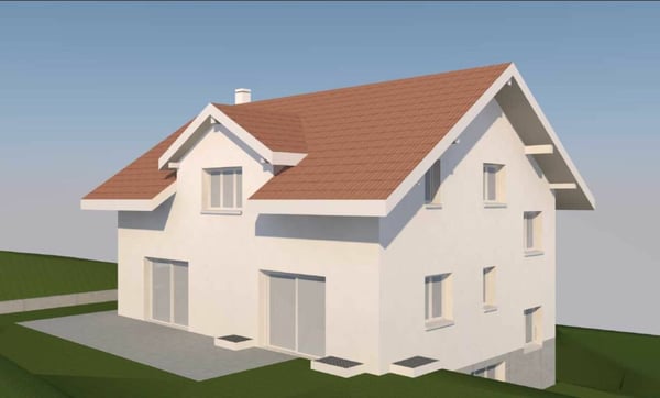 Zu verkaufen in 9541 Tuttwil bei Wängi, neues freistehendes 1½ Zi.-EFH, mit Doppelgarage, an ruhiger, sonniger Lage /Massivbau ! 1