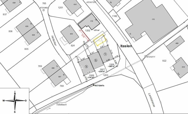Zu verkaufen in 8362 Itaslen, neues 1½ Zi.-REFH, an ruhiger, sonniger Lage angrenzend an Landwirtschaftszone ! 2