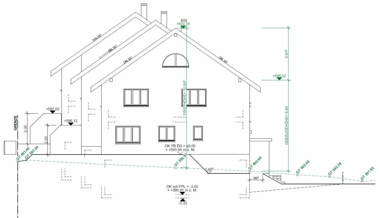 Zu verkaufen in 8362 Itaslen bei Balterswil, neues 5½ Zi.-EFH, an unverbaubarer Lage angrenzend an Landwirtschaftszone, mit Weitsicht auf Wiese !