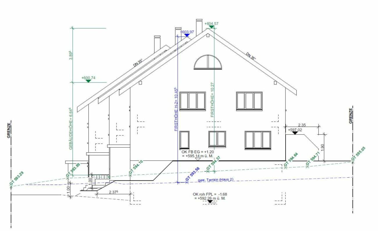 Zu verkaufen in 8362 Itaslen bei Balterswil, neues 5½ Zi.-EFH, an unverbaubarer Lage angrenzend an Landwirtschaftszone, mit Weitsicht auf Wiese !