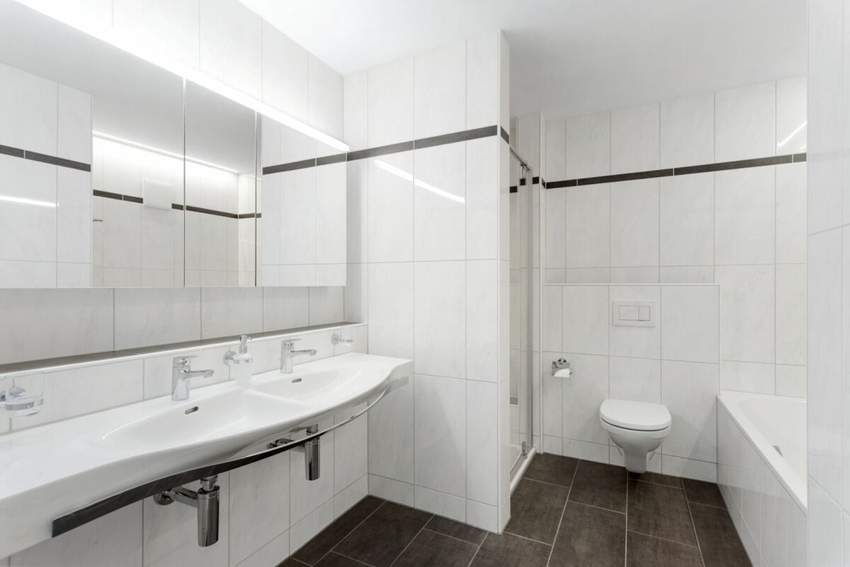 Zu verkaufen an der Bleichelistr. 5 im Bühler, bei Teufen: 3.5 Zimmer Erstbezugswohnung mit grosszügiger Einteilung im 1.OG.