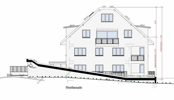 Zu verkaufen 3½ Zi.-Whg., an der Maugwilerstrasse 40 in 9552 Maugwil bei Bronschhofen /103 m2 Wohnfläche, naturverbundene Lage /Steuerfuss 9500 Wil ! 13