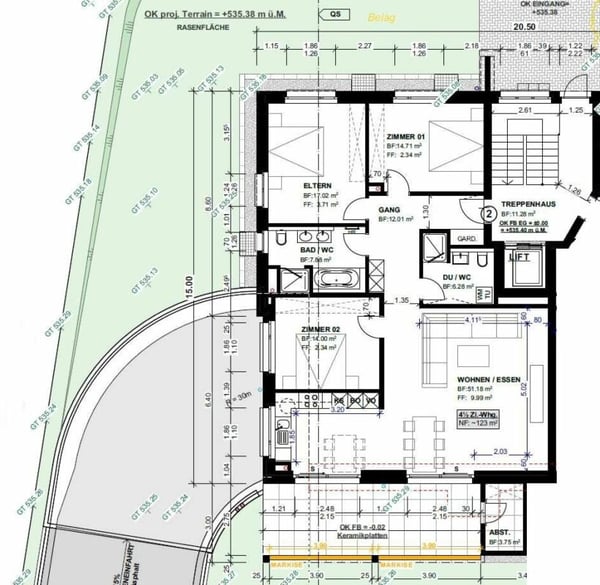 Zu vermieten 4½ Zi.-Erstbezugswohnung an der Käsernstrasse 9 in 8355 Aadorf 6
