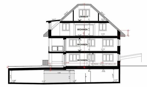 Zu vermieten 3½ Zi.-Erstbezugswohnung in Maugwil /Steuergemeinde Wil ! 5