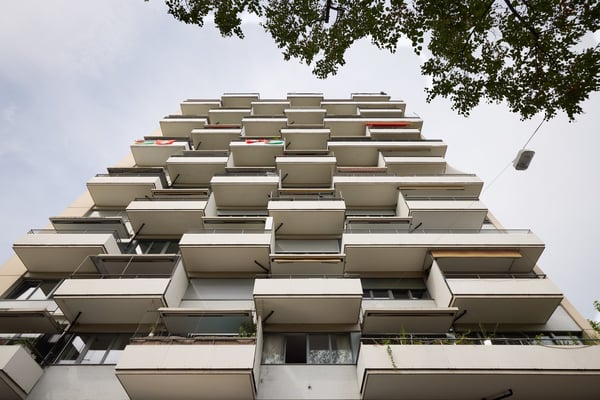 Zentral Wohnen - hoch über Basel und mit Weitblick über den Schützenmattpark 3