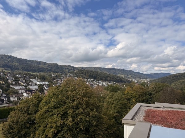 Attika-Feeling: Atemberaubende 4.5-Zimmerwohnung mit 60 m² privater Dachterrasse und Weitsicht (Gemeinde Thalwil) 2