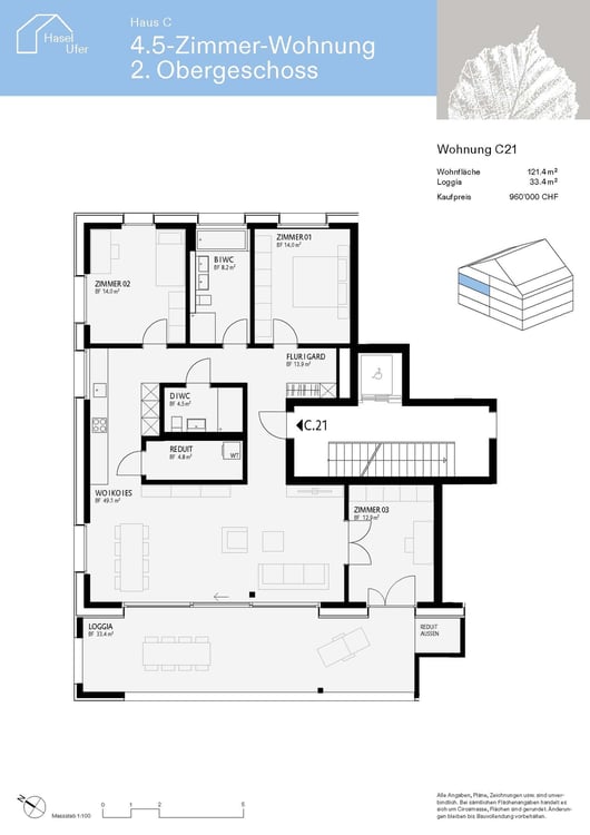 www.hasel-ufer.ch Wohnung C21 4