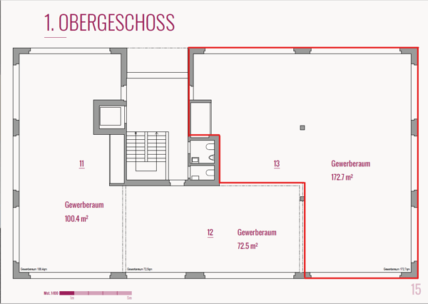 heller Praxis-/Büro-/Gewerberaum in repräsentativem Geschäftshaus an bester Lage 4