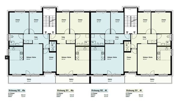 Neuwertige moderne 1.5-Zimmer-Wohnung mit eigenem Waschturm 9