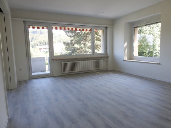 moderne 1-Zimmer-Wohnung mit eigener Waschmaschine und zwei Balkonen 4