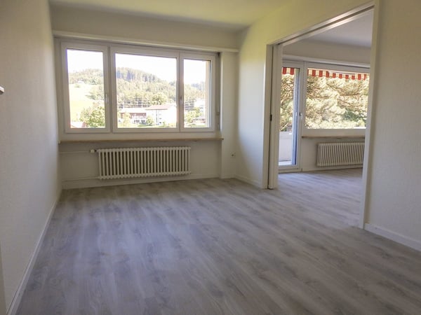 moderne 1-Zimmer-Wohnung mit eigener Waschmaschine und zwei Balkonen 6
