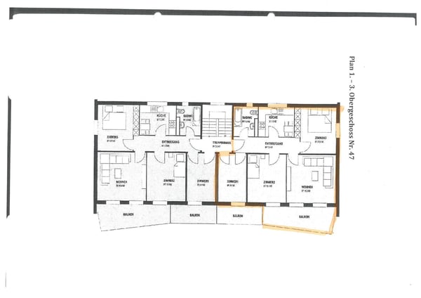 grosszügige 4.0-Zimmer-Wohnung mit grosszügigem Balkon an sonniger Lage 10