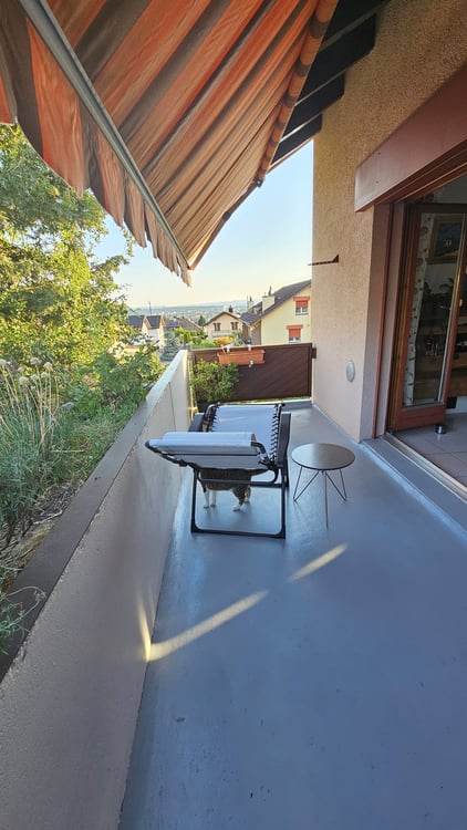 4.5-Zimmer-Maisonette-Wohnung mit zwei Balkonen mit Seesicht 4