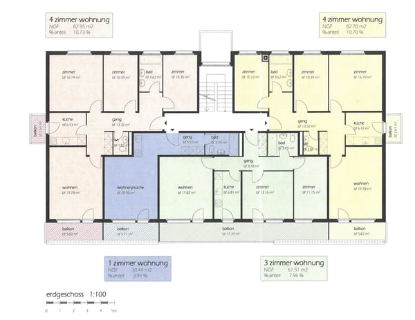 renovierte 3-Zimmer-Wohnung mit grossem sonnigem Balkon 11