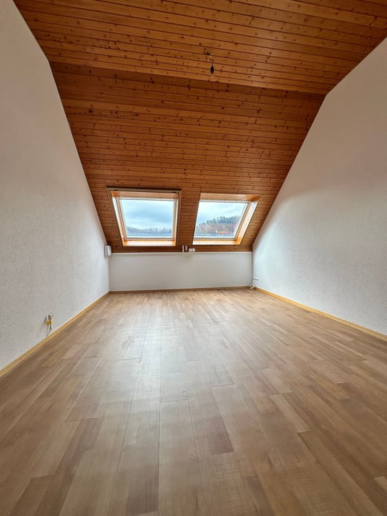 sehr grosse 4.5-Zimmer-Dachwohnung mit eigenem Waschturm und Lift 6