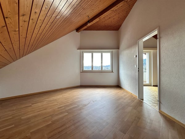 sehr grosse 4.5-Zimmer-Dachwohnung mit eigenem Waschturm und Lift 4