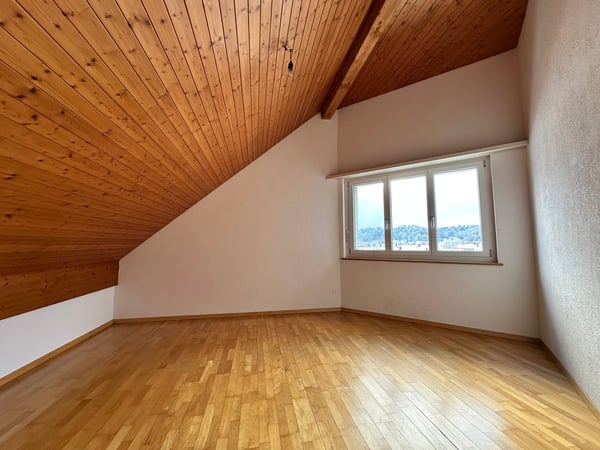 sehr grosse 4.5-Zimmer-Dachwohnung mit eigenem Waschturm und Lift 5