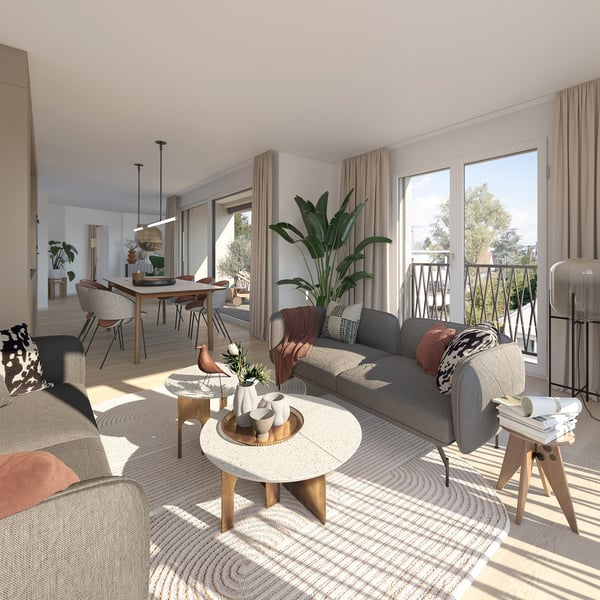 1.5-Zimmer-Wohnoase für Paare und Kleinfamilien 1