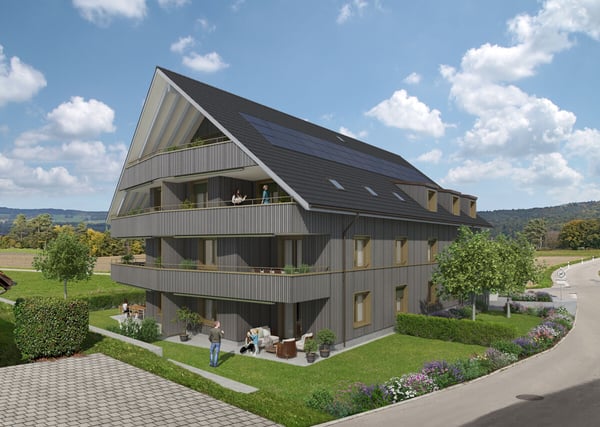 Neubauprojekt LANDLIEBI - 2.5-Zimmer-Wohnung im 1. Dachgeschoss 11