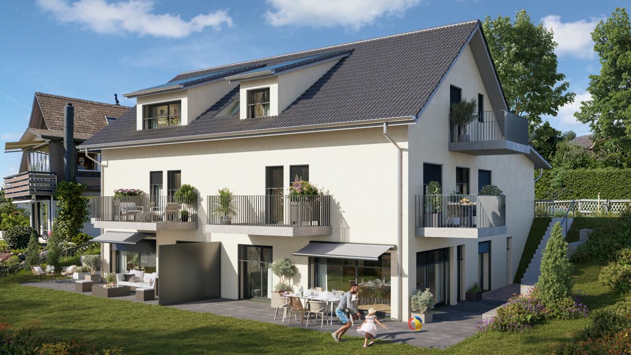 Exklusive 4 ½ / 5 ½ Zi. Wohnungen in 8311 Brütten