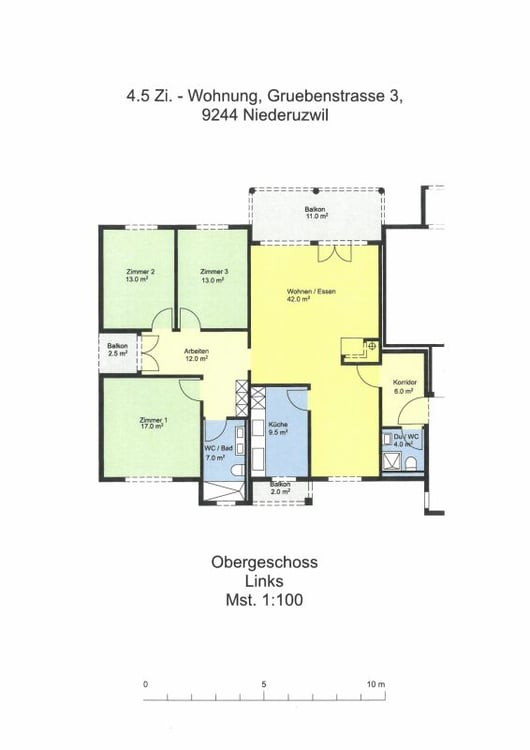 Frisch renovierte familienfreundliche 4 ½ Zimmer Wohnung 3