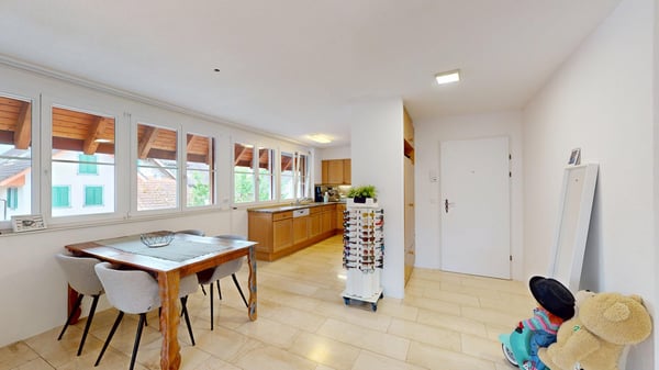 Zentrale 1.5-Zimmer-Wohnung im Herzen von Jonen – zentral, ruhig und wohnbereit 2