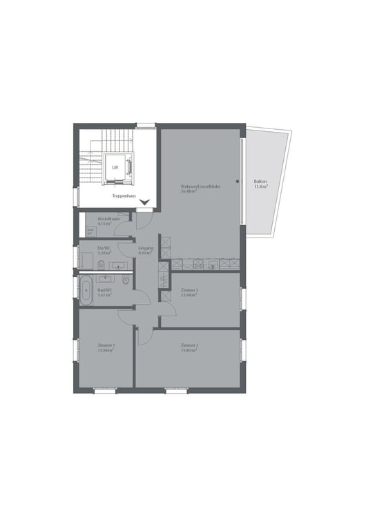 Helle 4.5-Zimmer-Wohnung mit grossen Balkon in Ottenbach 9