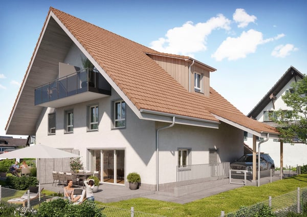 Neue Doppeleinfamilienhäuser mit 6½ bis 7½ Zimmern – grosszügiges Wohnen in Ottenbach 2