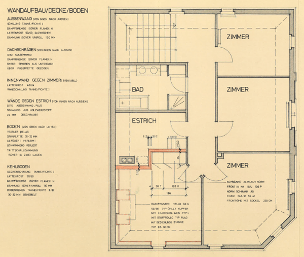 8.5-Zimmer-Maisonettewohnung mit Altbaucharme, grosser Terrasse und Garten in Hausen am Albis 23