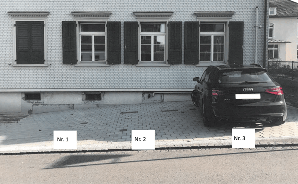 Zentral gelegene Aussenparkplätze in Bazenheid zu vermieten 2