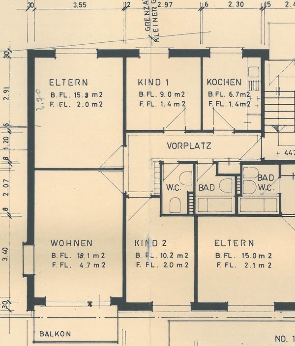 Helle und renovierte 4-Zimmer-Wohnung 9