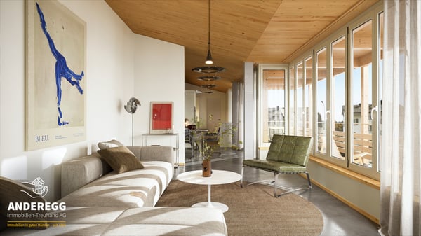 Vier 1.5-Zi.-ETW (auch als 3.5-Zi. realisierbar) mit Balkonen und Lift 3